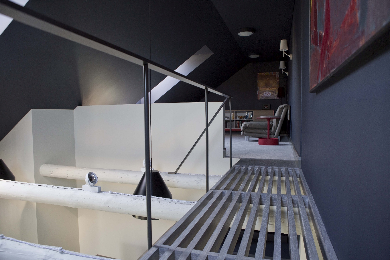 Medinės grindys iš ąžuolo: spalva Balta Q-3408.