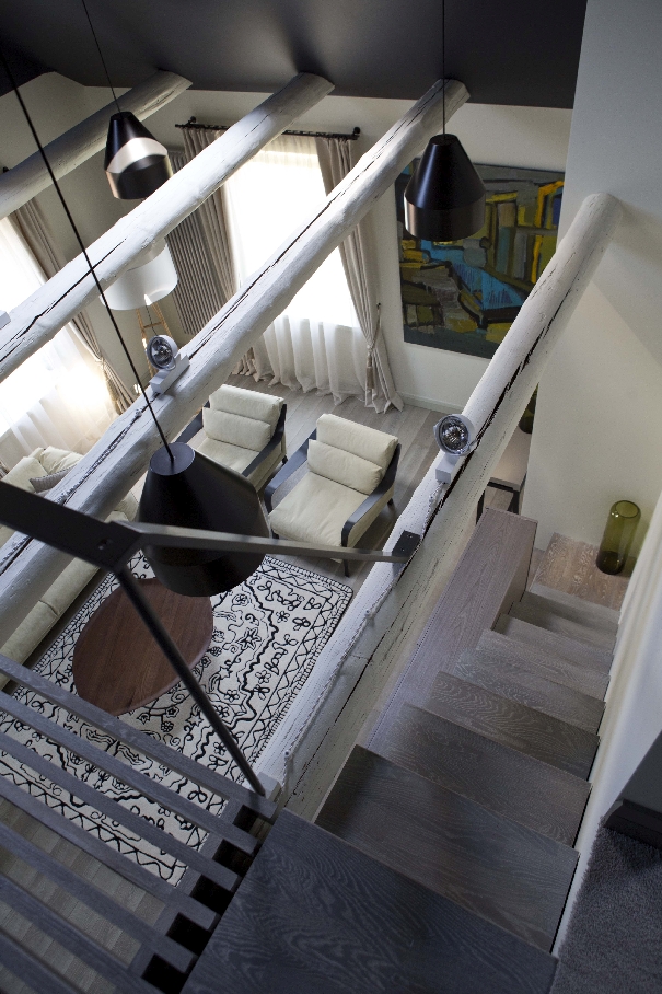 Medinės grindys iš ąžuolo: spalva Balta Q-3408.