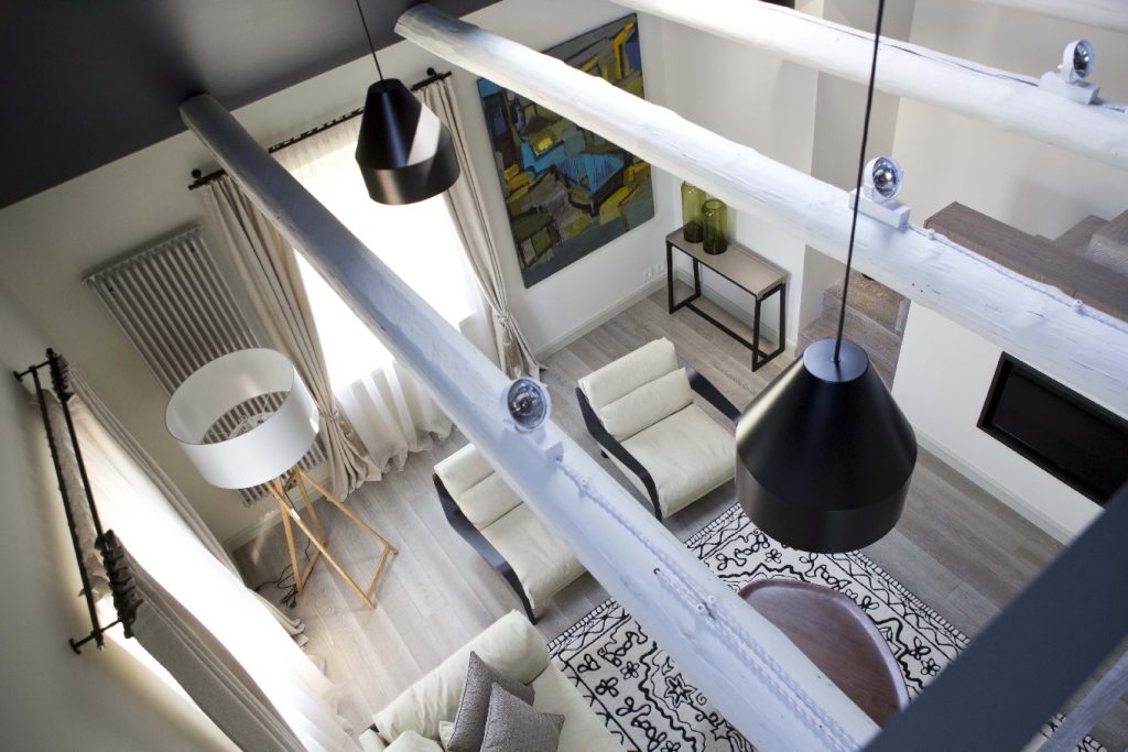 Medinės grindys iš ąžuolo: spalva Balta Q-3408.