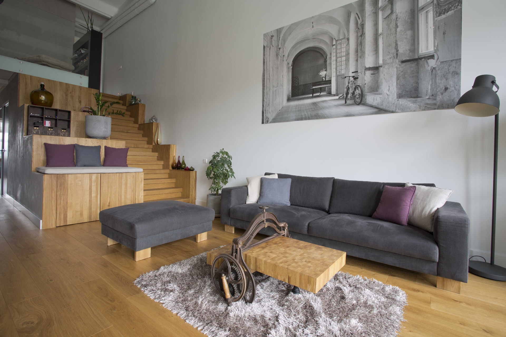 Medinės ąžuolinės grindys Bespalvė alyva 3305 Medžio stilius