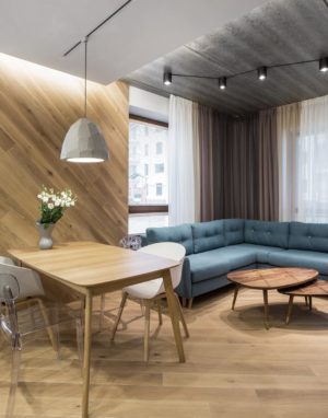 Medinės ąžuolinės grindys, medinė deko siena: Skaidriai balta 3409 Medžio stilius