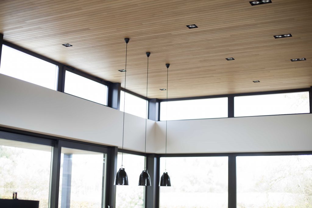 Medinės ąžuolinės deko lubos: Bespalvė alyva 3305.