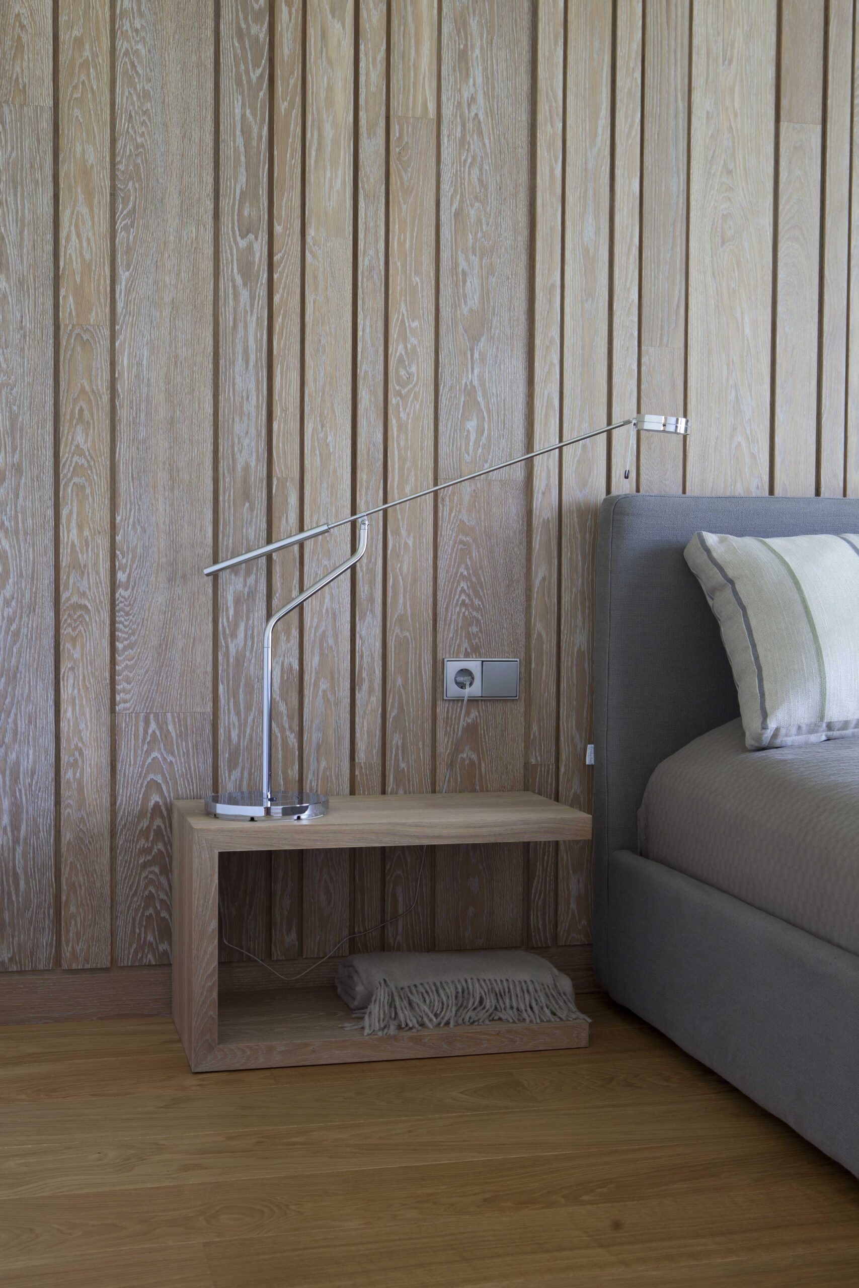 Ąžuolo masyvo sienos Medžio Stilius