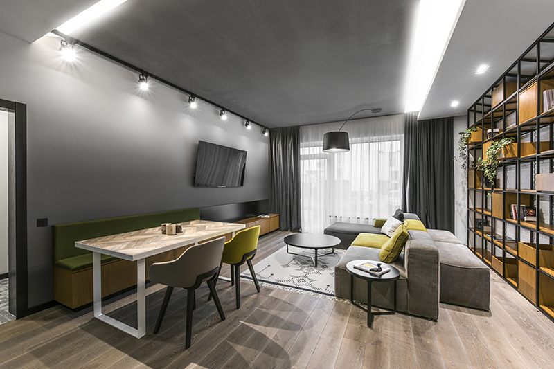 Medinės grindys skaidriai balta Q-3409 Medžio stilius ąžuolinės grindys