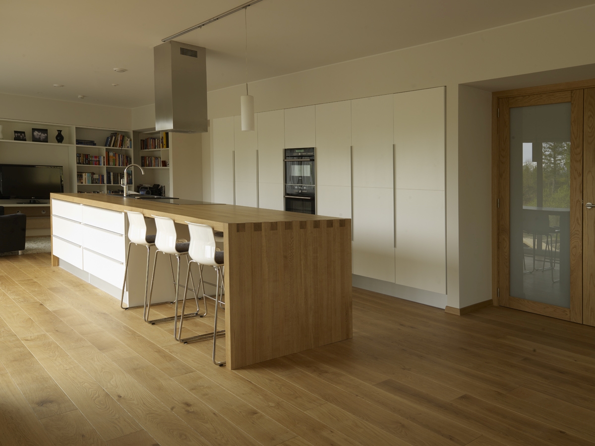 Medinės ąžuolinės durys D1F1S D1F alyvuotos Bespalvė alyva Medžio stilius deko siena