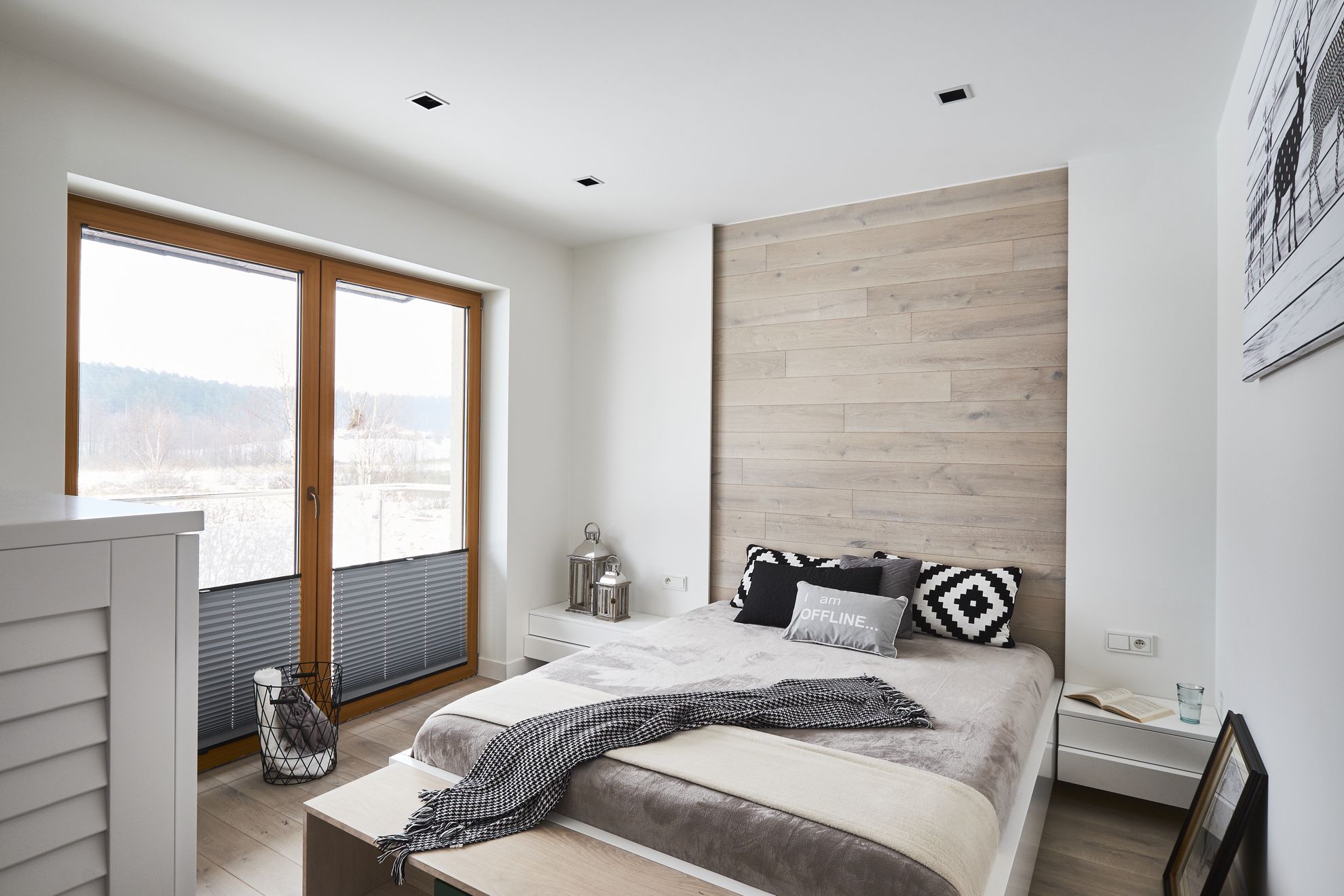 Medinės grindys Mediniai laiptai I forma Nordic N-3408 Medžio stilius