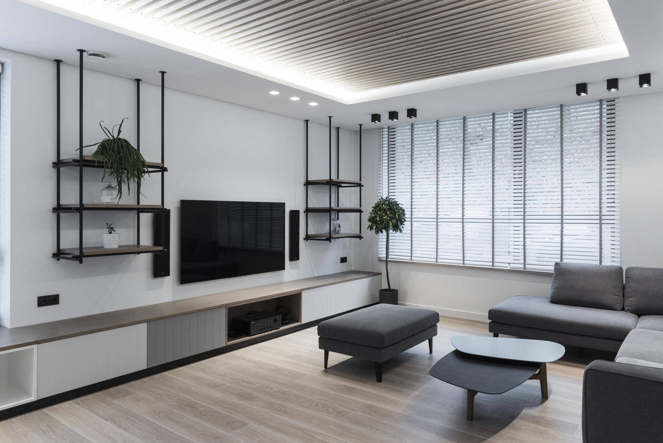 Medinės grindys mediniai laiptai U forma Balta 3408 Medžio stilius