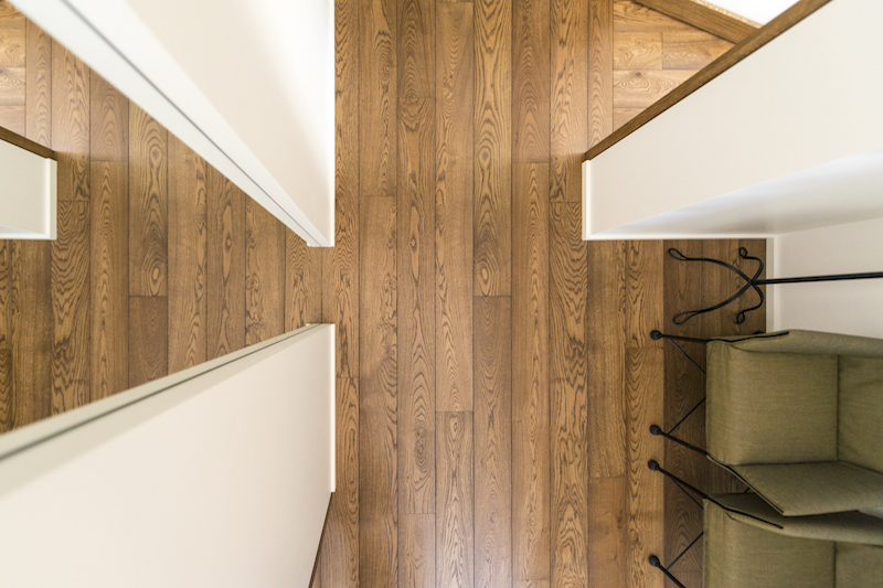 Medinės grindys: ąžuolinės, spalva Riešutas 3481.