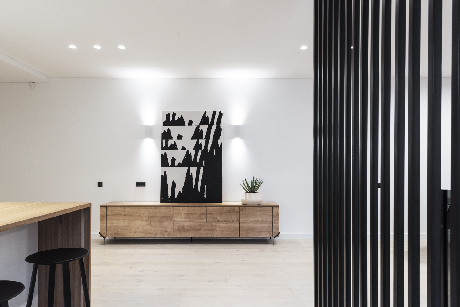 Medinės ąžuolinės grindys: spalva Nordic N-3408.