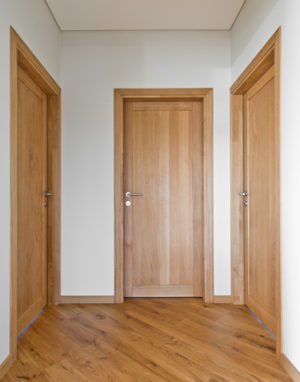 Medinės ąžuolinės durys D1F1S D1F alyvuotos Bespalvė alyva Medžio stilius deko siena