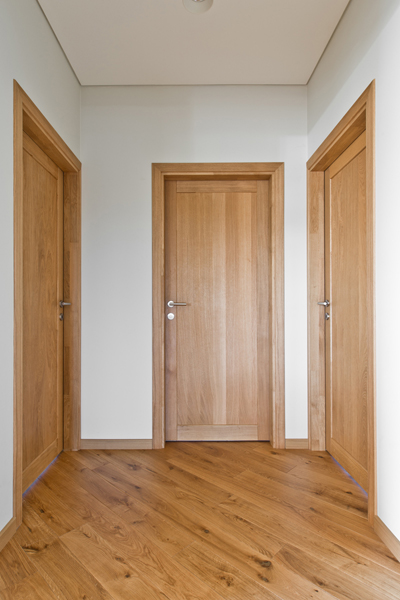 Medinės ąžuolinės durys D1F1S D1F alyvuotos Bespalvė alyva Medžio stilius deko siena