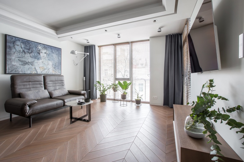 Medinės ąžuolinės grindys: Kakava C-3418.