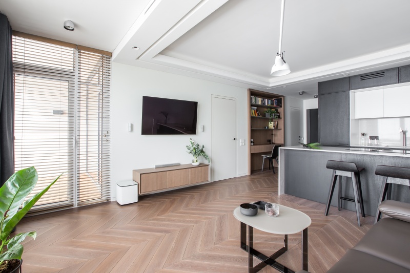 Medinės ąžuolinės grindys: Kakava C-3418.