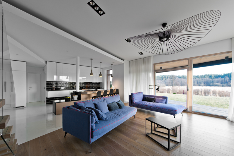 Medinės ąžuolinės grindys Skaidriai balta 3409 Medžio stilius