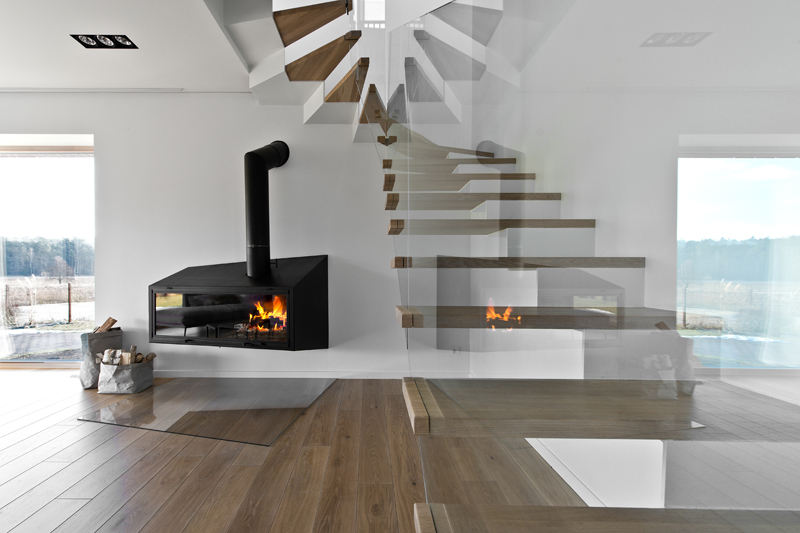 Medinės ąžuolinės grindys Skaidriai balta 3409 Medžio stilius