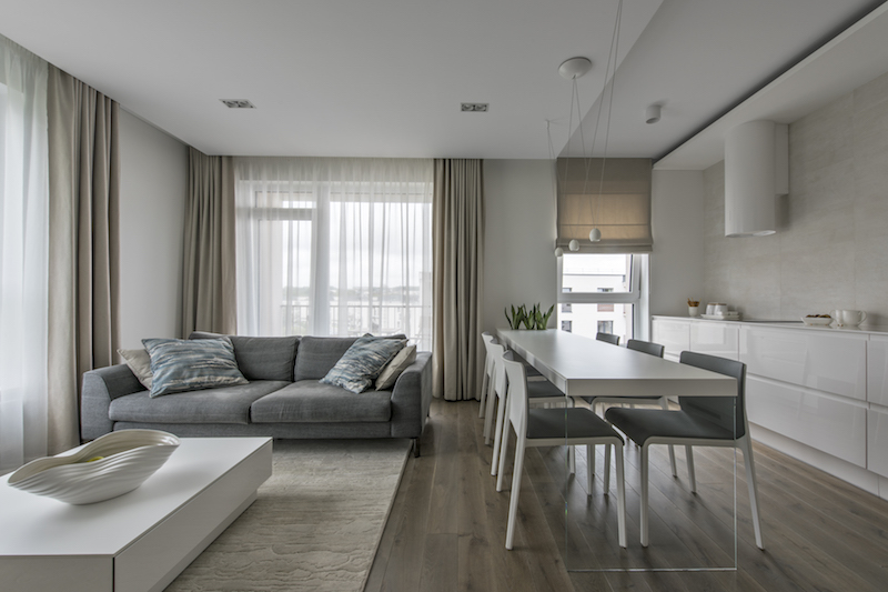 Medinės grindys Skaidriai balta 3409 Medžio stilius