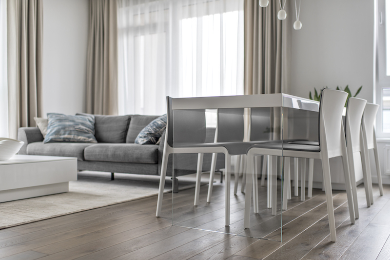 Medinės grindys Skaidriai balta 3409 Medžio stilius