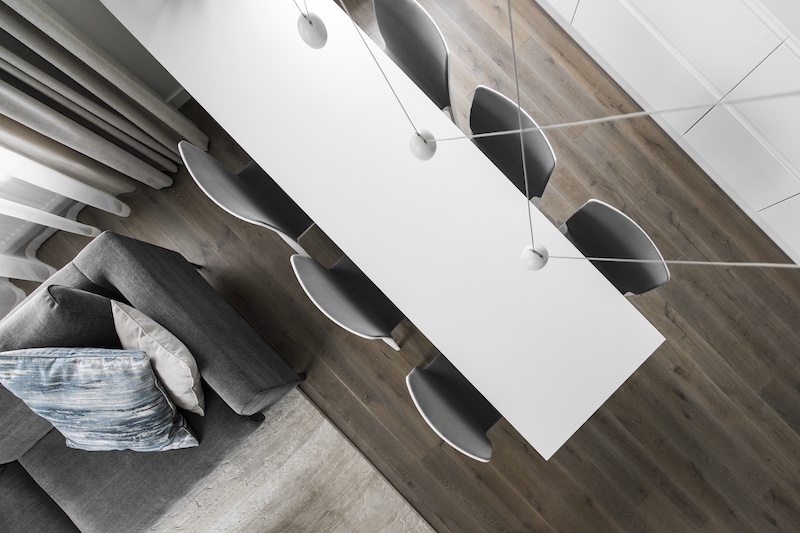 Medinės grindys Skaidriai balta 3409 Medžio stilius