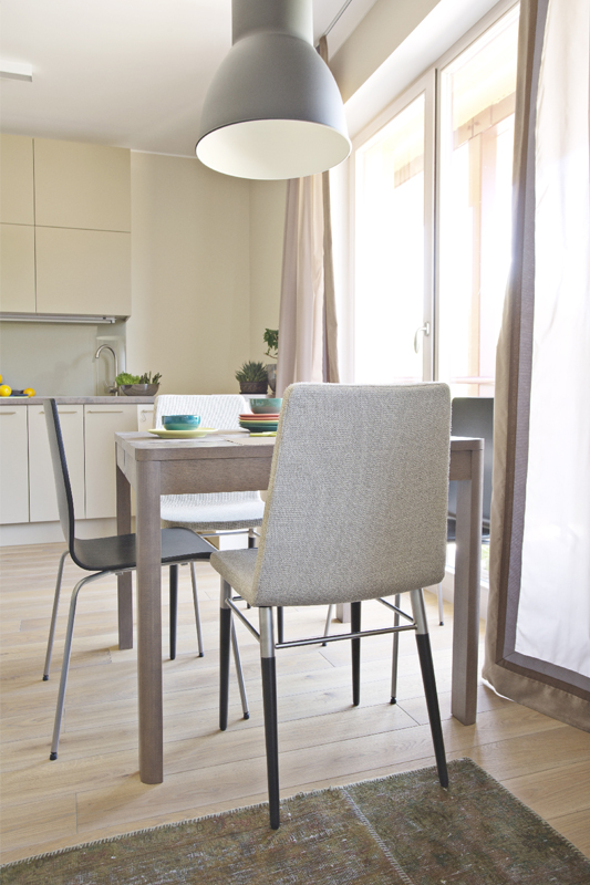 Medinės grindys iš ąžuolo: spalva Pilka 3417.