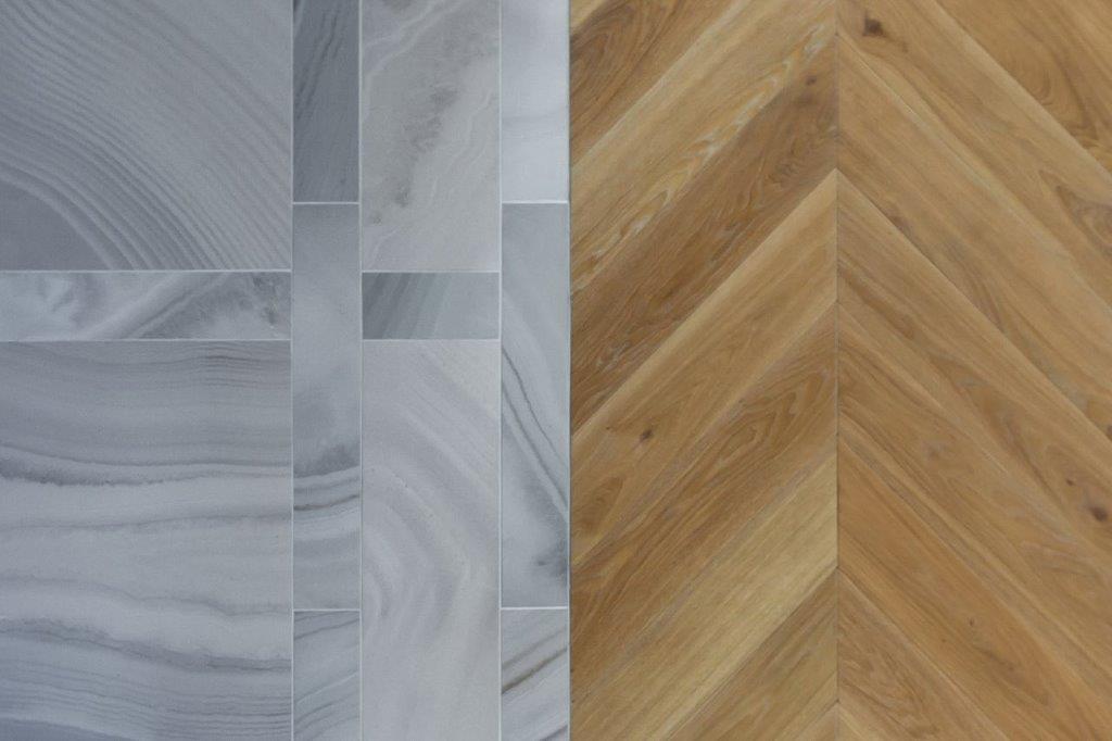 3409 skaidriai balta medines grindys 45 eglute Medzio stilius