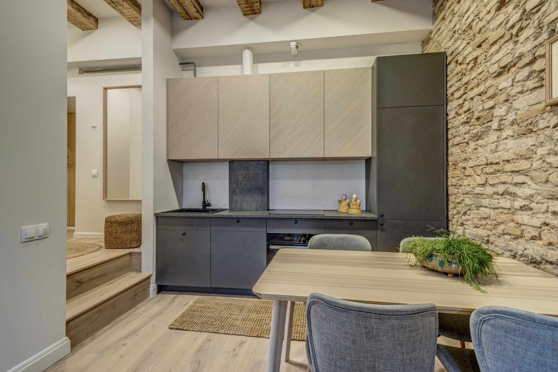 Medines grindys Ivory E-2410 Medzio stilius