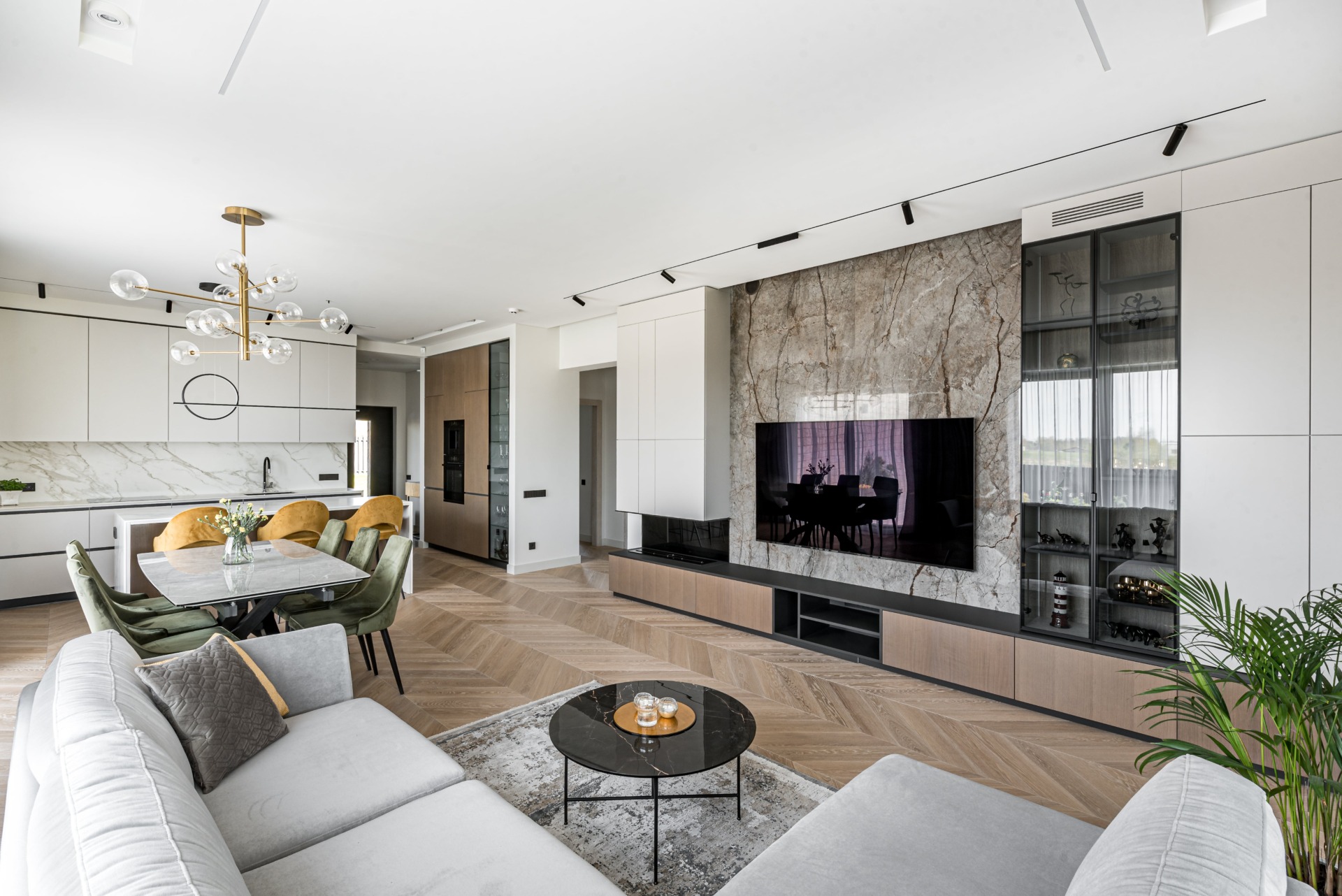 Medinės grindys, parketas, Chevron 45°: T-2895, Chiana