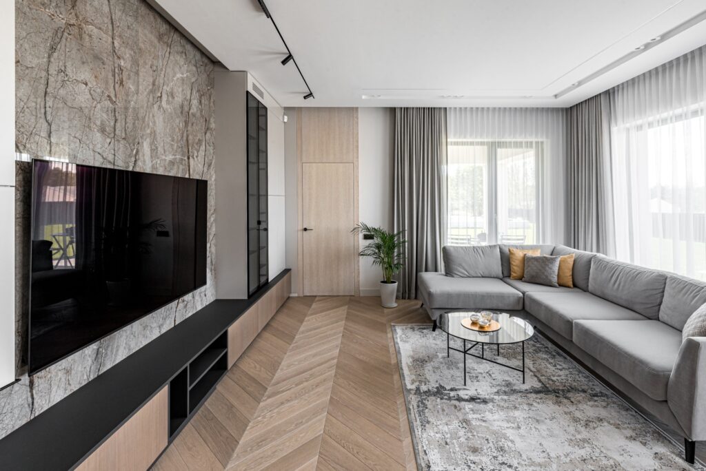 Medinės grindys, parketas, Chevron 45°: T-2895, Chiana