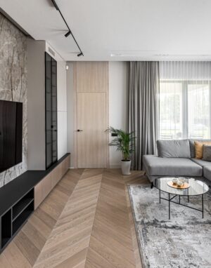 Medinės grindys, parketas, Chevron 45°: T-2895, Chiana