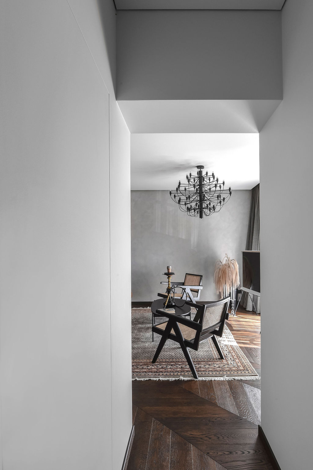 Medinės grindys, parketas, Chevron 45°: T-2895, Chiana