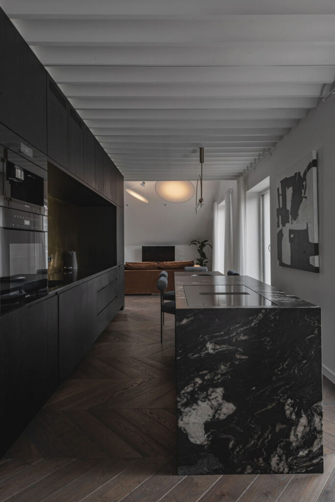 Parketlentės Chevron 45