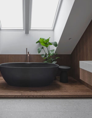 Parketas Vonios kambaryje