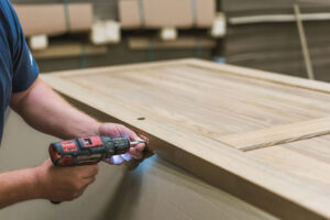 Medinių vidaus durų gamyba