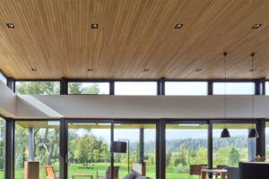 Medinės lubos – ryšys su gamta Jūsų namuose