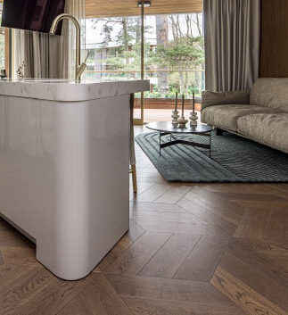 Diamond parketas – išskirtinis grindų raštas, sukurtas bendradarbiaujant su architektais