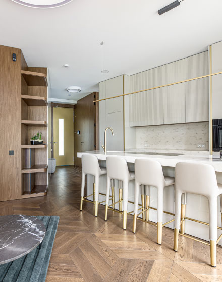 Diamond parketas – išskirtinis grindų raštas, sukurtas bendradarbiaujant su architektais