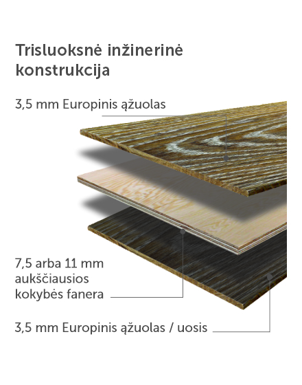 Diamond ąžuolinis parketas